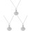 3Ud Collar Urna Multiuso Acero Inoxidable Plata Memorial 4