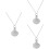 3Ud Collar Urna Multiuso Acero Inoxidable Plata Memorial 8