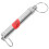 2Pcs Silver Mini Portable Hanging Spring Scales Handheld Mechanical 1