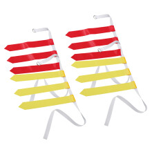 20Pièces Ceintures Football Entraînement En PP PVC Couleurs Multiples