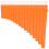 5Ensembles Instrument Scolaire Flûte De Pan Orange Et Durable 1