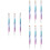 9Pièces Nail Art Double Embout Outils 6