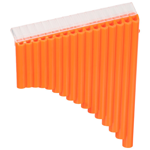 5Ensembles Instrument Scolaire Flûte De Pan Orange Et Durable 1