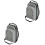 2Pcs Eva Hat Organizer Light Grey Travel Case for Baseball Hat Storage 5