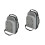 2Pcs Eva Hat Organizer Light Grey Travel Case for Baseball Hat Storage 6