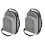 2Pcs Eva Hat Organizer Light Grey Travel Case for Baseball Hat Storage 4