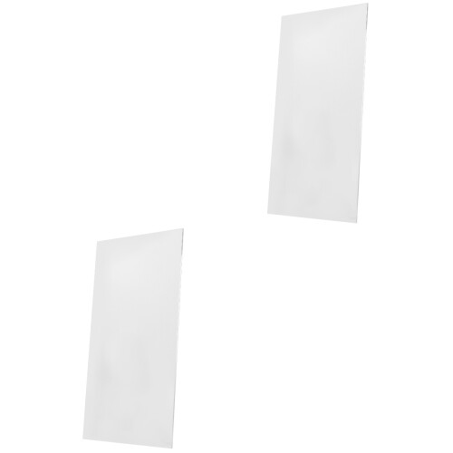 2Pcs Clear Acrylic Sheets Plastic Panels Assorted Colors for DIY Art 2