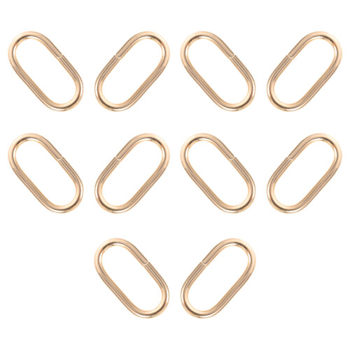 20Pièces Boucles Dorées En Métal Pour Ceintures De Sac Résistantes