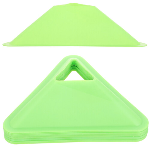 60Pièces Cônes Vert Football Pour Exercices Jeux