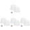 8Pièces Mesh Accrocheuses Blanches, Stockage Polyvalent Fruits 2