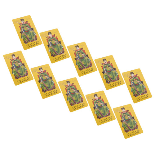 50Pièces Cartes PVC Chine Multiusage Protection Décor Élégant 1