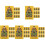 50Pièces Cartes PVC Chine Multiusage Protection Décor Élégant 4