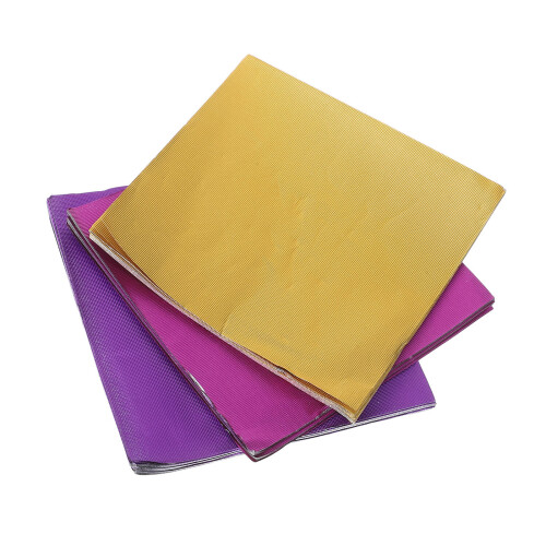 600Pcs Bright Foil Chocolate Wrappers for Candy Crafting and Packaging 2