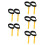 10Pcs Black PP Flipper Tether Straps High Visibility Secure Fin Leash 3