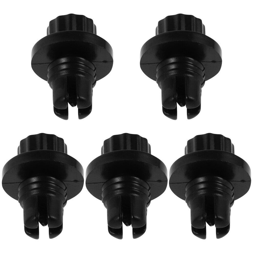 15Pcs Plastic Car Tire Lug Nuts Replacement Set For Trucks Black 3584220237769