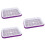 3Pcs Violet Grower Sprouter Trays with Grid Design for Seed Sprouting 7