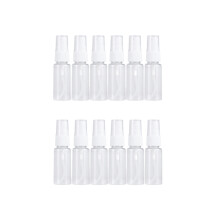 36Pcs Transparent Spray Bottles Refillable Travel Makeup Pump Bottles