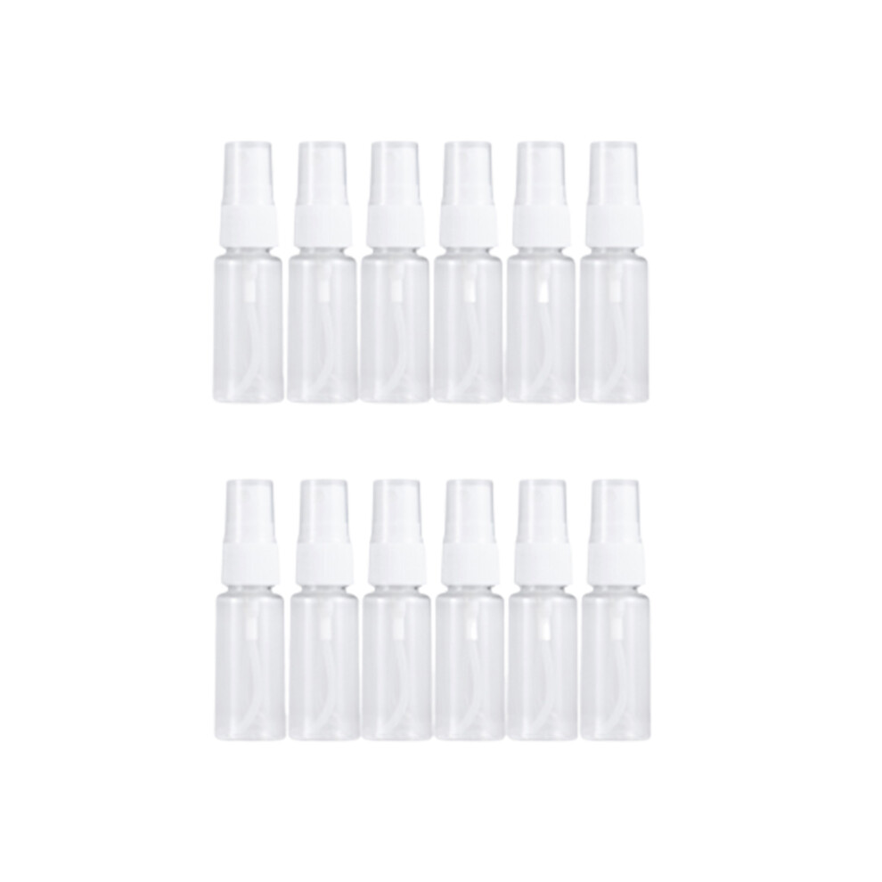 Aboofan 36Pcs Transparent Spray Bottles Refillable Travel Makeup Pump Bottles