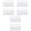 36Pcs Transparent Spray Bottles Refillable Travel Makeup Pump Bottles 3