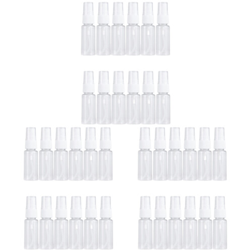 36Pcs Transparent Spray Bottles Refillable Travel Makeup Pump Bottles 1