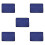 5Pcs Dustproof Protective Case Cover Dark Blue for 5
