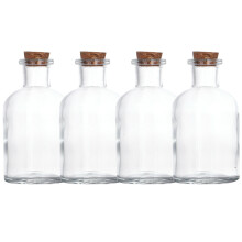 12Pièces Bouteilles À Bouchon En Verre Pour Décorer Ranger