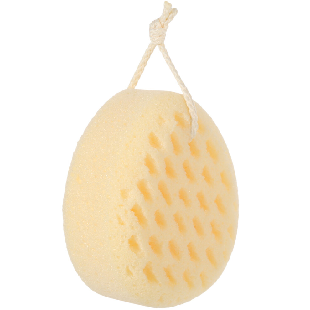 Aboofan Light/Yellow 4Pcs Bath Exfoliating Sponge Supple Shower Scrubber