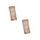 2Pcs Ceramic Sauce Tray Khaki Divided Serving Plates for Kitchen Use 5