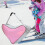 2Pcs Pink Bag for Roller and Ice Skates Storage Durable and Spacious 9