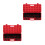 2Set Kit Bussole A Impatto in Acciaio Multi Per Uso Domestico 7
