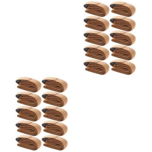 20Pièces Sangles Luggage Solides Multi-Couleurs Pour Camping Extérieur 2