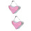 2Pcs Pink Bag for Roller and Ice Skates Storage Durable and Spacious 7