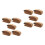20Pièces Sangles Luggage Solides Multi-Couleurs Pour Camping Extérieur 10