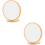 2Pcs Wooden Desktop Makeup Mirror Khaki Foldable Vanity Mirror 6