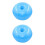 2Pcs Light Blue Yoga Auxiliary Donut Ball PVC Explosion- 5