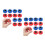 24Pcs Assorted Color Tabletop Game Rolling Beads Safe Durable Supplies 5