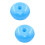 2Pcs Light Blue Yoga Auxiliary Donut Ball PVC Explosion- 7