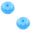 2Pcs Light Blue Yoga Auxiliary Donut Ball PVC Explosion- 6
