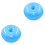 2Pcs Light Blue Yoga Auxiliary Donut Ball PVC Explosion- 3