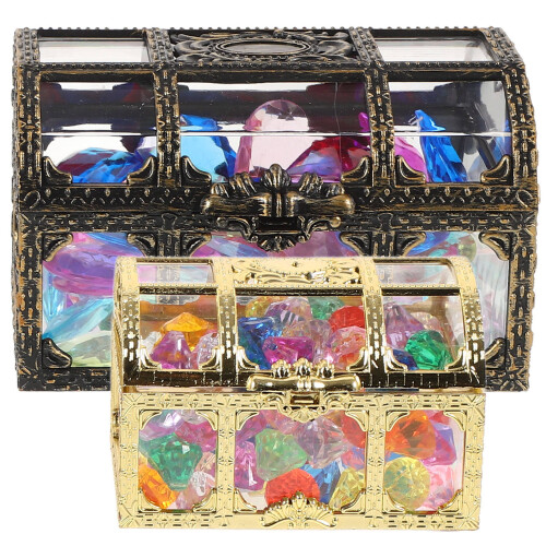Mini Scatole Trasparenti Pirata in Per Giochi E Ricordi 1