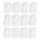 12Pcs Clear Ice Cream Boxes Pet Material Durable Mousse Packaging 1