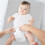 Soft Cotton Baby Changing Pad Cover Removable Washable Light Grey 3