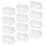 12Pcs Clear Ice Cream Boxes Pet Material Durable Mousse Packaging 8