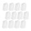 12Pcs Clear Ice Cream Boxes Pet Material Durable Mousse Packaging 7