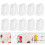 12Pcs Clear Ice Cream Boxes Pet Material Durable Mousse Packaging 4