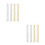 8Pcs Portable Copper Volleyball Measurement Chain Net Height Tool 5