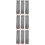 36Pcs Silver Writing Drawing Pencils for Students and Sketching 9