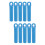 10Pcs Rubber Cue Storage Hangers Blue Pool Cue Wall Hanging Holders 9