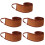 5Pcs Compact Brown Back Applicator for Even Tanning and Skincare 7