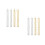8Pcs Portable Copper Volleyball Measurement Chain Net Height Tool 4